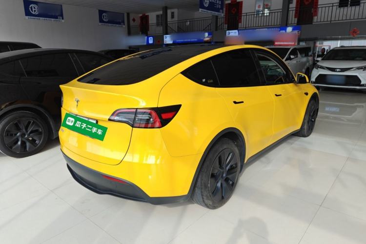 Used Tesla Model Y 2024 Rear-Wheel-Drive Version Rear Right 45 Deg