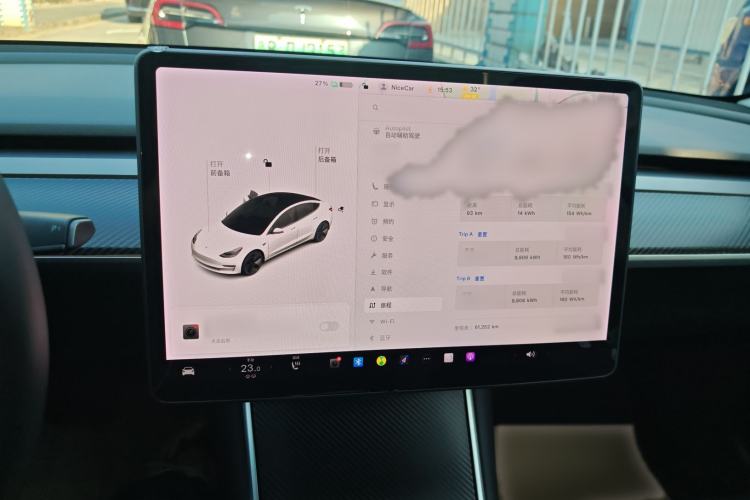 Used Tesla Model 3 (Import) 2019 Standard Range Rear-Wheel Drive Upgraded Version (60 kWh)