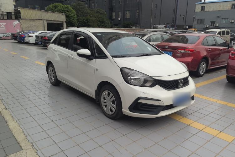 Used Honda Fit 2021 1.5L CVT Trend Edition Front Right 45 Deg