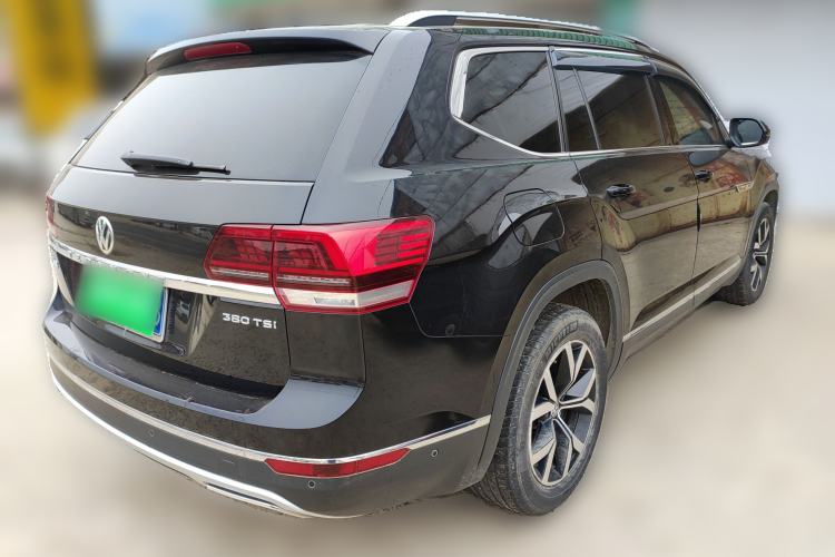 Used Volkswagen Teramont 2017 380TSI Four-Wheel Drive Luxury Edition Rear Right 45 Deg