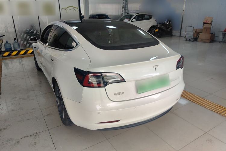 Used Tesla Model 3 2020 Revised Version Standard Range Rear-Wheel Drive – Upgraded Edition Rear Left 45 Deg