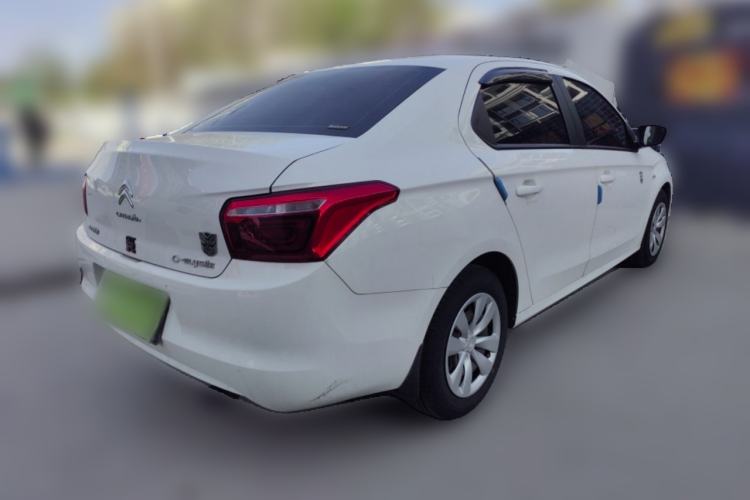 Used Citroen Elysee 2018 1.6L Manual Fashion Edition Rear Right 45 Deg