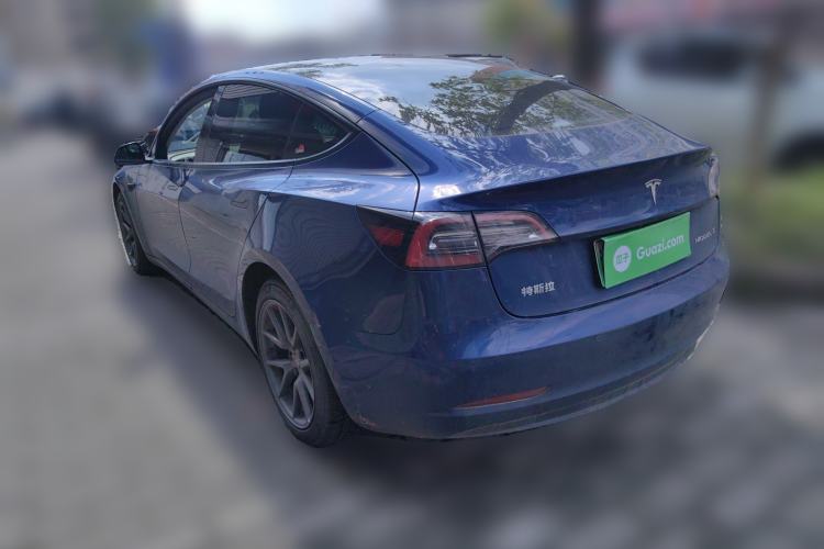 Used Tesla Model 3 2022 Rear-Wheel-Drive Version Rear Left 45 Deg