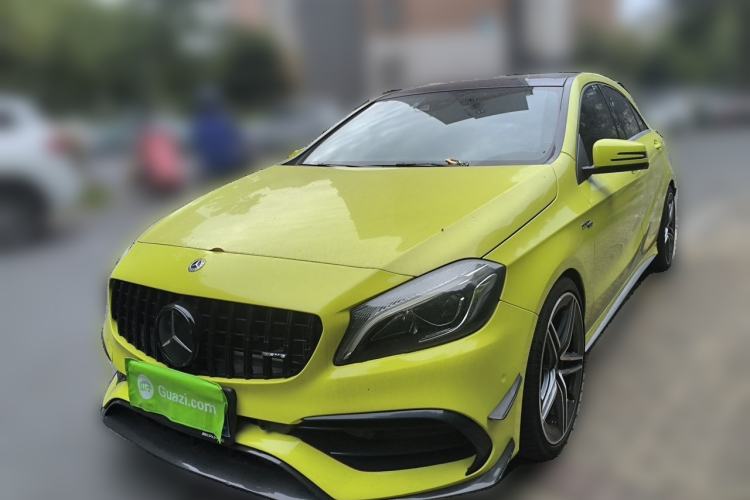 Used Mercedes-Benz A AMG 2017 Facelifted AMG A 45 4MATIC Guazi used car, China used car export, Used car for sale, Used cars, Cheapest cars for sale