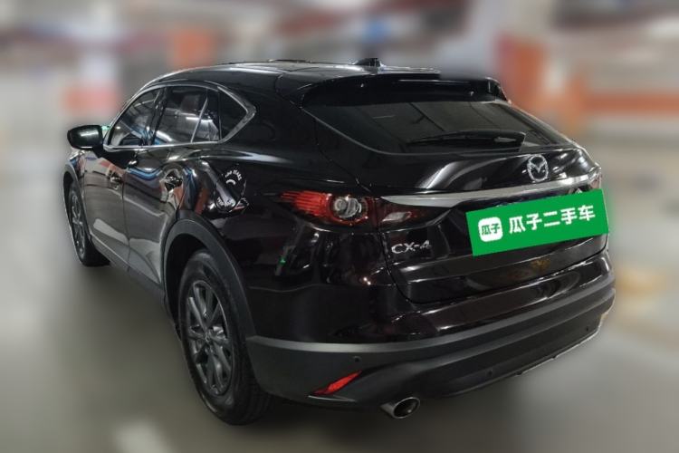 Used Mazda CX-4 2020 2.0L Automatic Two-Wheel Drive Blue Sky Exploration Edition Rear Left 45 Deg