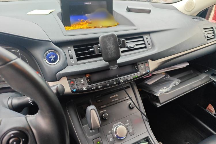 Used Lexus CT 2020 CT200h Comfort Edition Monochrome Audio And AC Panel