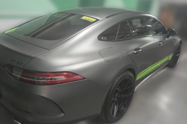 Used Mercedes-Benz AMG GT 2019 AMG GT 50 four-door sports car Rear Right 45 Deg