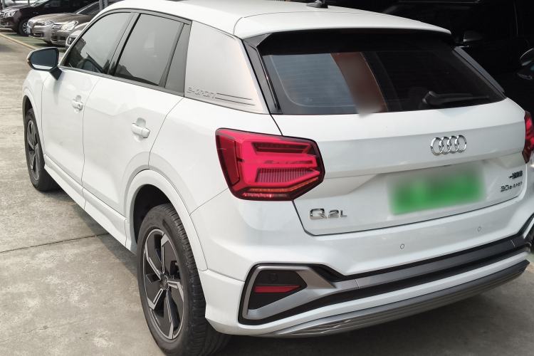 Used Audi Q2L e-tron 2022 Q2L e-tron Pure Electric Smart Enjoyment Model Rear Left 45 Deg