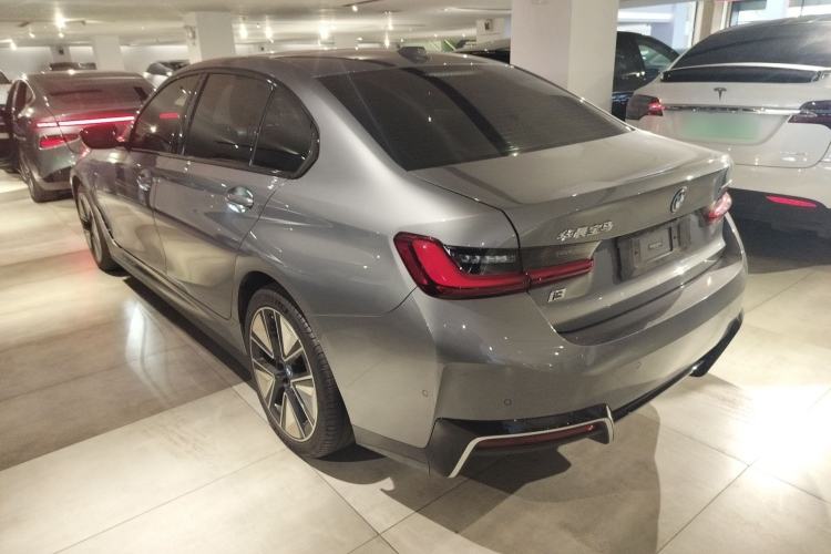 Used BMW i3 2023 eDrive 40 L Midnight Sports Package Rear Left 45 Deg