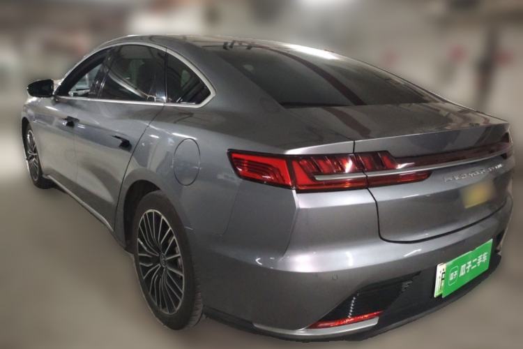 Used BYD Han 2020 EV Long-Range Luxury Model Rear Left 45 Deg