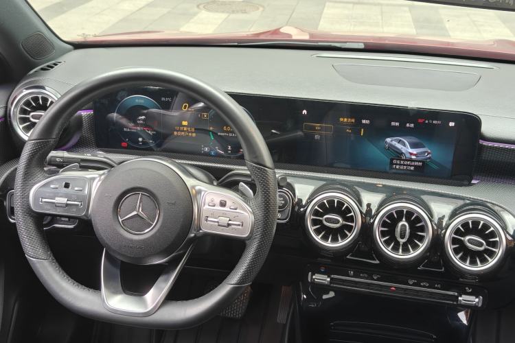 Used Mercedes-Benz A-Class 2021 A 200 L Sport Sedan Fashion Model Audio And AC Panel