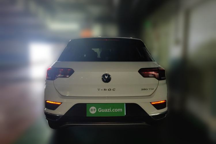 Used Volkswagen T-ROC 2021 280TSI DSG Two-Wheel Drive Comfort Connect Edition Rear