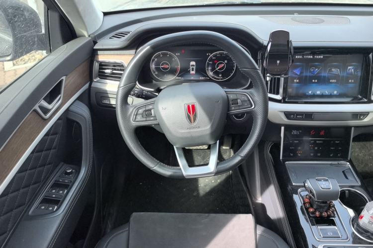 Used Hongqi HS7 2022 3.0T Automatic All-Wheel Drive ZhiLian Flagship Edition Five Seats Steering Wheel