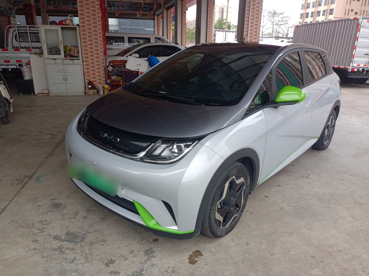 Parte inferior delantera