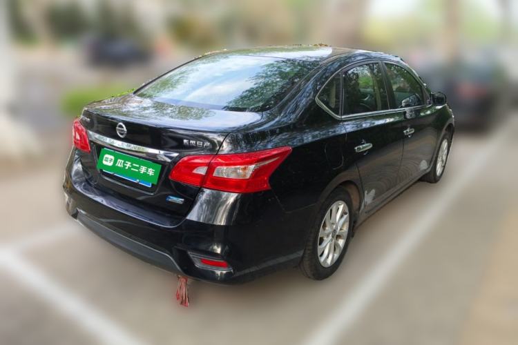 Used Nissan Sylphy 2019 1.6XV CVT Smart Connect Luxury Edition China VI Standard Rear Right 45 Deg