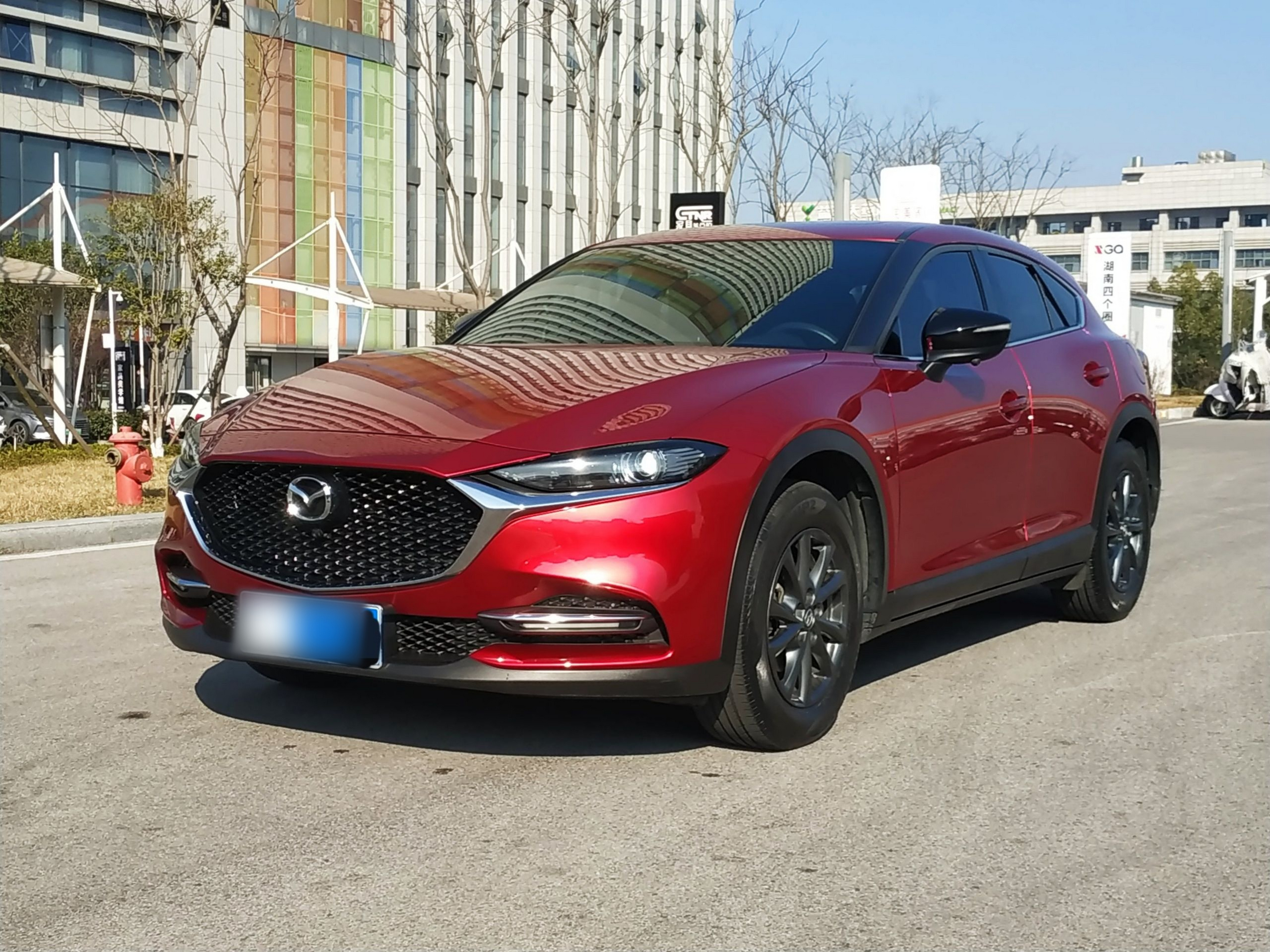 تحت مقدمة السيارة