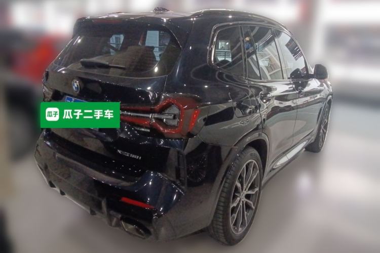 Used BMW X3 2023 xDrive30i Leading Model M Night Edition Package Rear Right 45 Deg