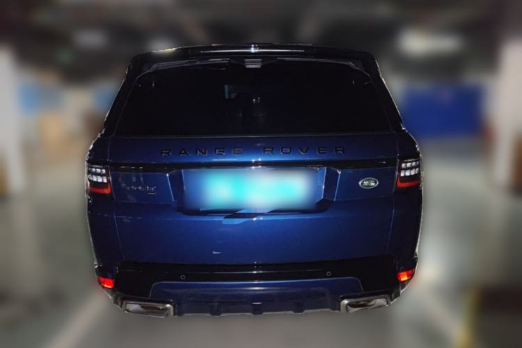 Used Land Rover Range Sport 2022 3.0 L6 Ink Blue Glitter Edition Rear