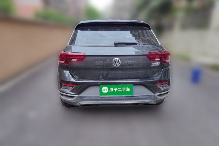 Used Volkswagen T-ROC 2019 230TSI DSG Two-Wheel-Drive Advanced Version China VI Standard Rear