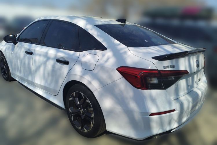 Used Honda Civic 2022 240TURBO CVT Dynamic Edition Rear Left 45 Deg