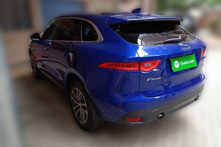 Used Jaguar F-PACE 2018 2.0T All-Wheel Drive R-Sport Sport Edition Rear Left 45 Deg