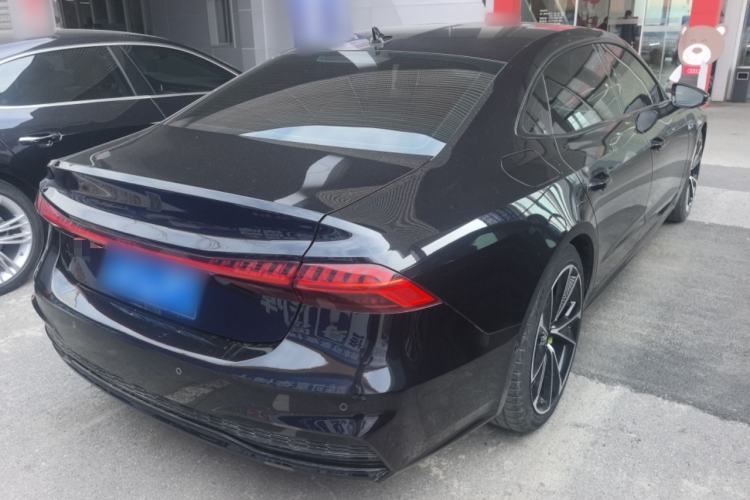 Used Audi A7L 2022 45 TFSI quattro S-line Visionary Edition Obsidian Black Package