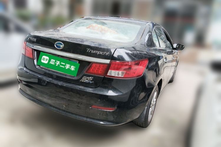 Used GAC Trumpchi GA5 New Energy 2016 PHEV Deluxe Edition Rear Right 45 Deg