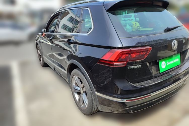Used Volkswagen Tiguan 2018 330TSI Four-Wheel Drive High-End Model Rear Left 45 Deg