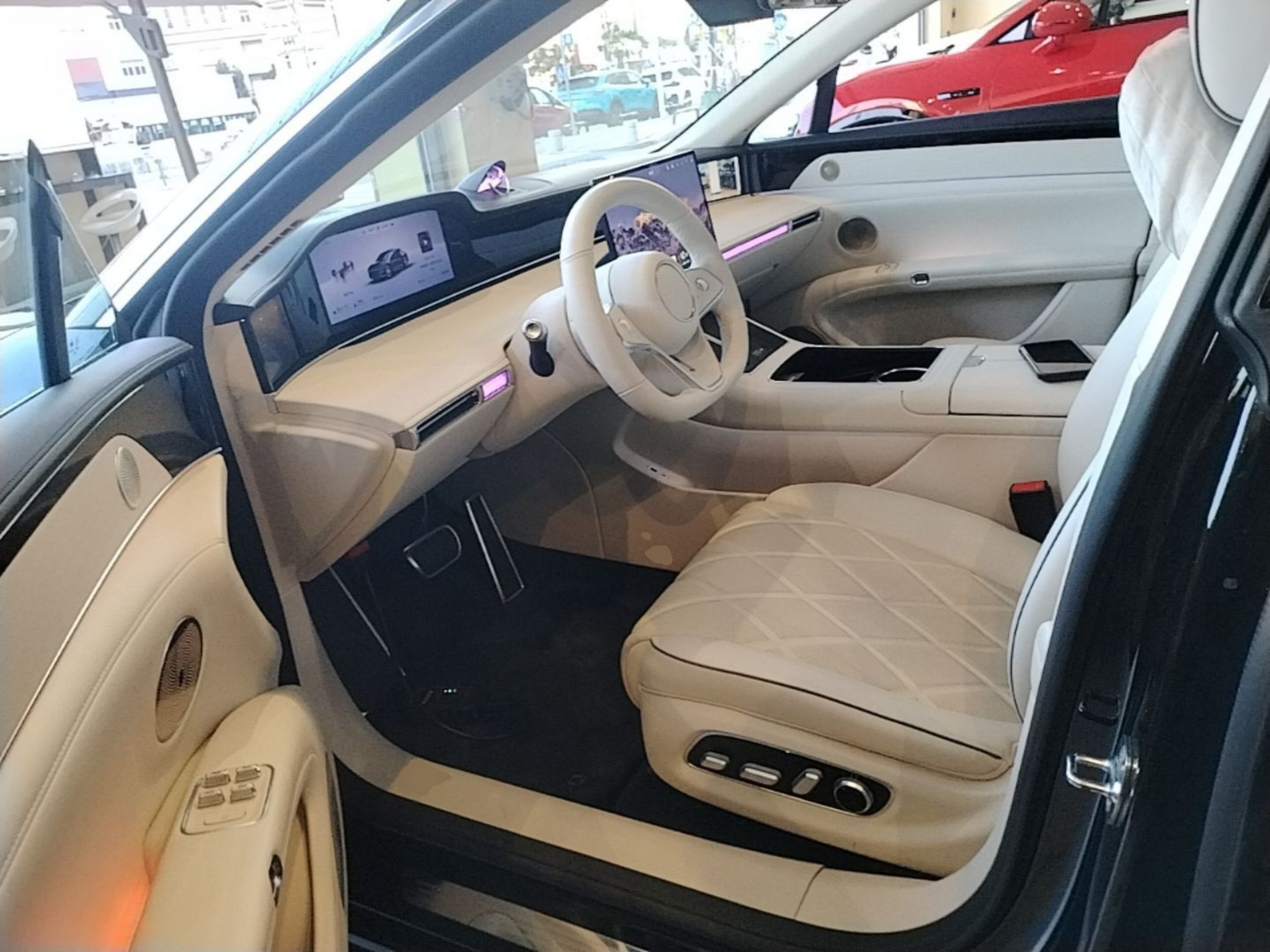 Avant de la voiture