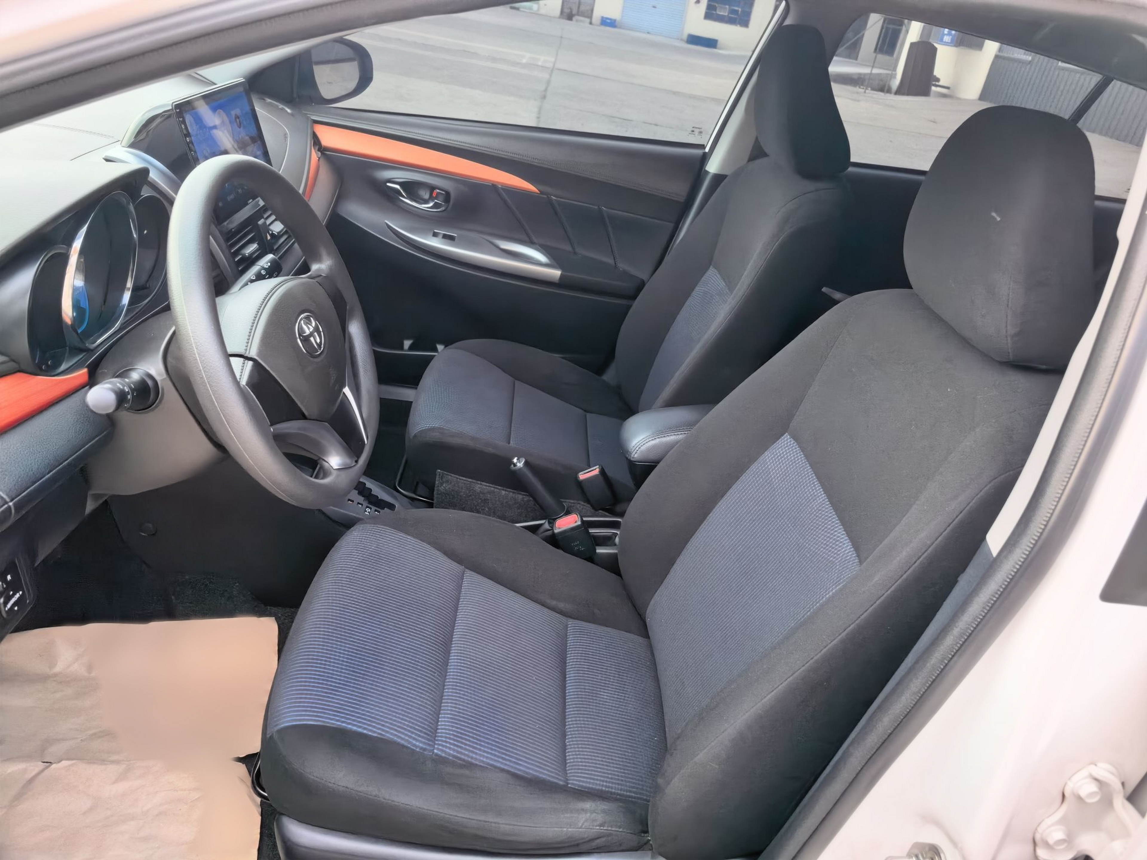 Avant de la voiture