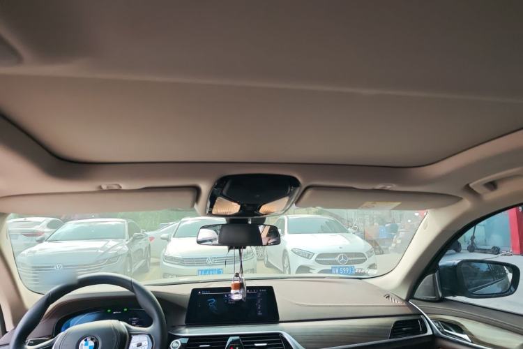 Used BMW 5 Series New Energy 2020 Mileage Upgrade Version 530Le Luxury Package Headliner