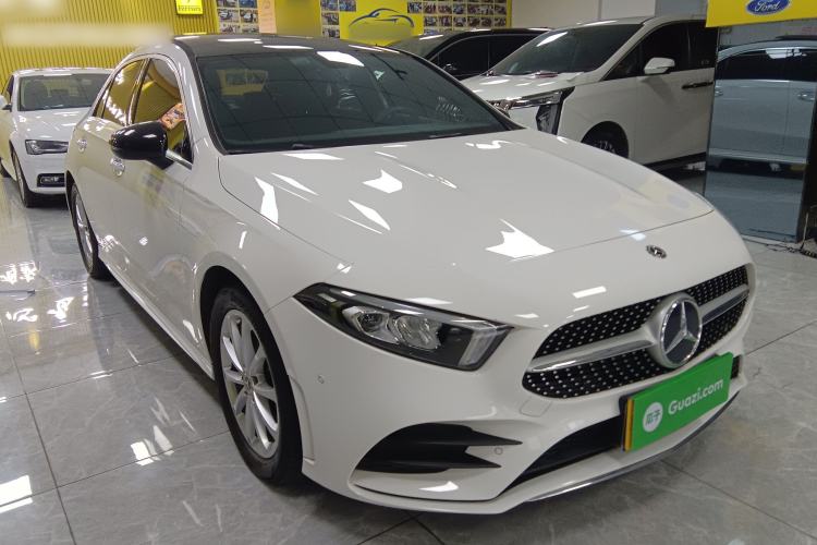 Used Mercedes-Benz A-Class 2020 Restyled A 200 L Sport Sedan Fashion Version Front Right 45 Deg