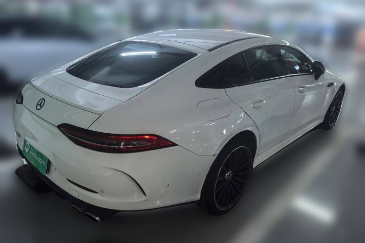 Used Mercedes-Benz AMG GT 2019 AMG GT 50 four-door sports car Rear Right 45 Deg