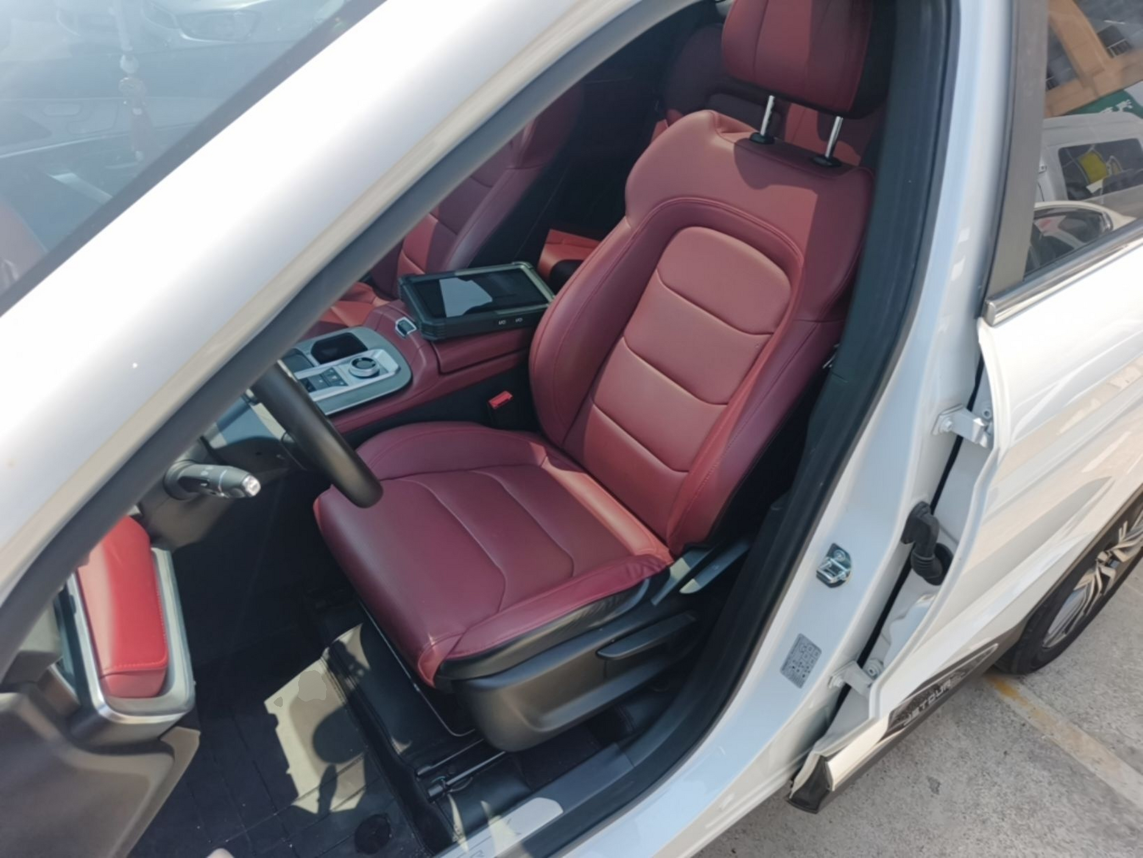 Avant de la voiture