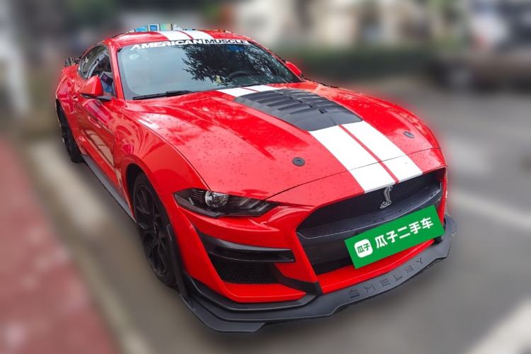 Used Ford Mustang 2019 2.3L EcoBoost Front Right 45 Deg