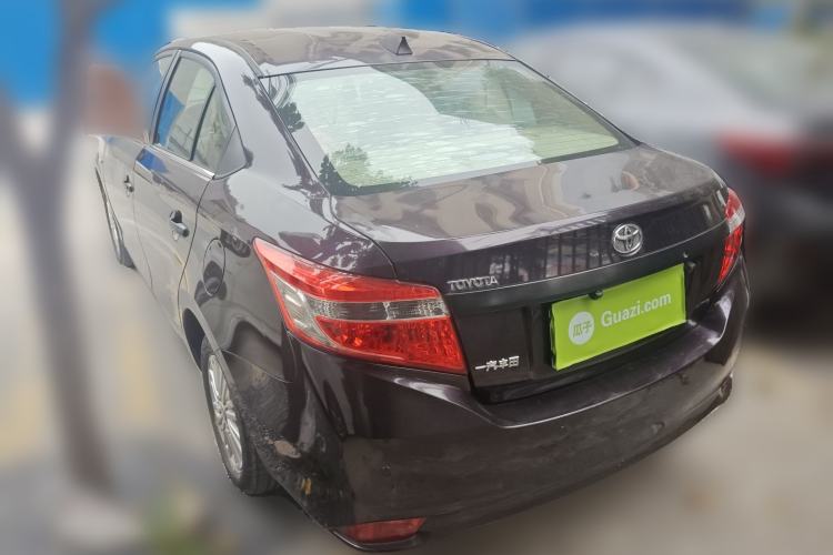 Used Toyota Vios 2014 1.3L Manual Value Edition Rear Left 45 Deg