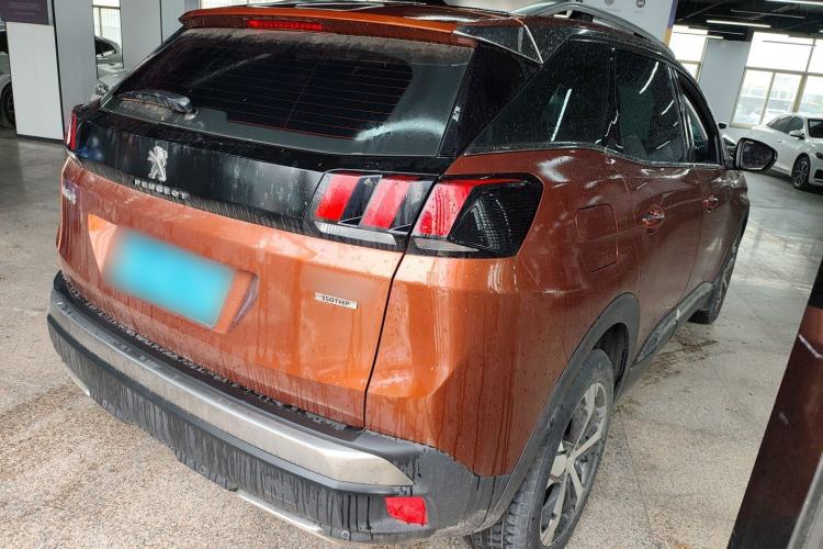 Used Peugeot 4008 2017 350THP Elite Edition Rear Right 45 Deg