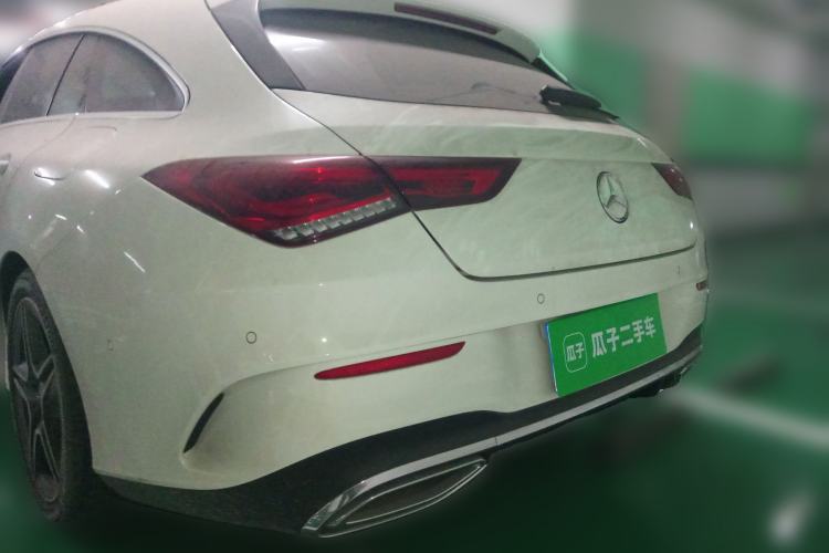 Used Mercedes-Benz CLA 2021 CLA 200 Shooting Brake Rear Left 45 Deg