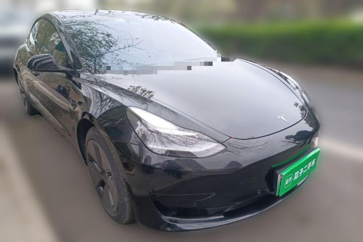 Used Tesla Model 3 2021 Revised Version Standard Range Rear-Wheel Drive Upgraded Edition 3D1 Front Right 45 Deg