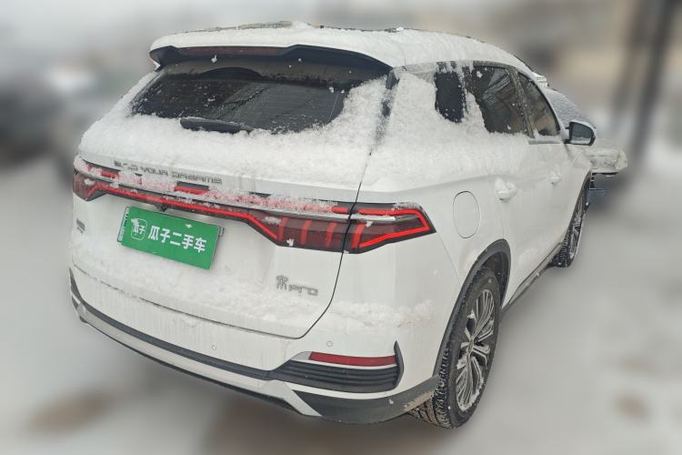 Used BYD Song Pro New Energy 2022 DM-i 110km Flagship Pro Model Rear Right 45 Deg