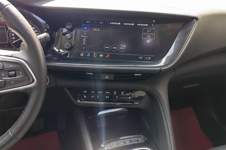 Used Buick Envision 2021 Encore Plus 652T 7-Seater Four-Wheel-Drive Luxury Model Audio And AC Panel