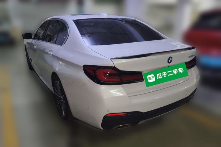 Used BMW 5 Series 2022 530Li Leading Model M Sport Package Rear Left 45 Deg