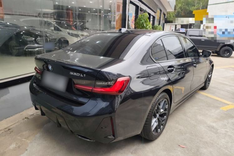 Used BMW 3 Series 2025 330Li M Sport Shadowline Package Rear Right 45 Deg