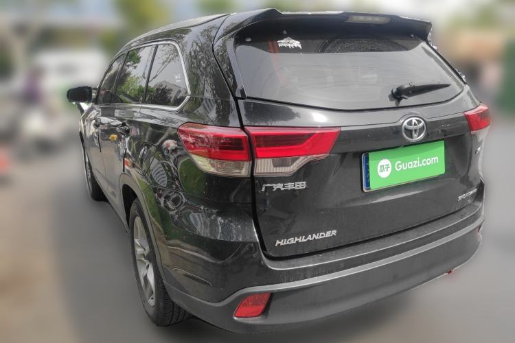 Used Toyota Highlander 2018 2.0T Four-Wheel Drive Prestige Version 7 Seats China VI Standard Rear Left 45 Deg