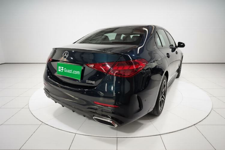 Used Mercedes-Benz C-Class 2023 C 260 L Bright Night Sports Edition Rear Right 45 Deg