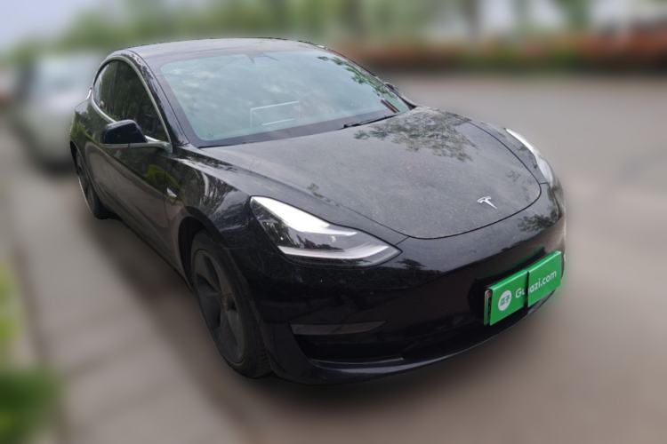 Used Tesla Model 3 2020 Refreshed Version Long-Range Rear-Wheel Drive Front Right 45 Deg