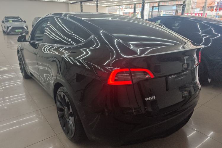 Used Tesla Model Y 2022 Performance High-Performance All-Wheel-Drive Version Rear Left 45 Deg