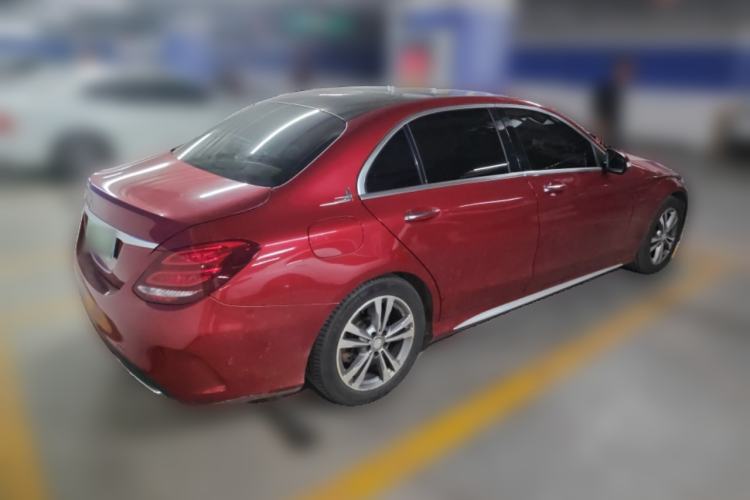 Used Mercedes-Benz C-Class 2016 C 200 L Sport Edition Rear Right 45 Deg