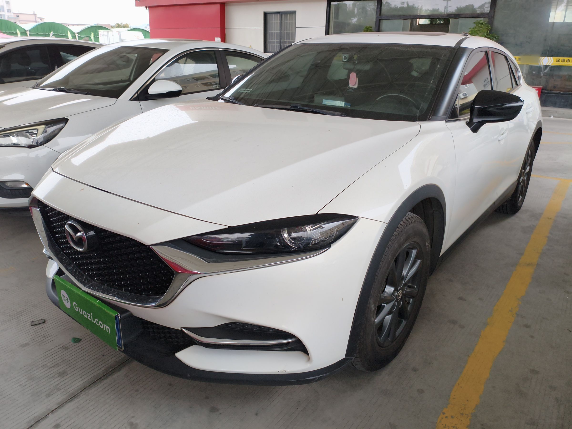 تحت مقدمة السيارة