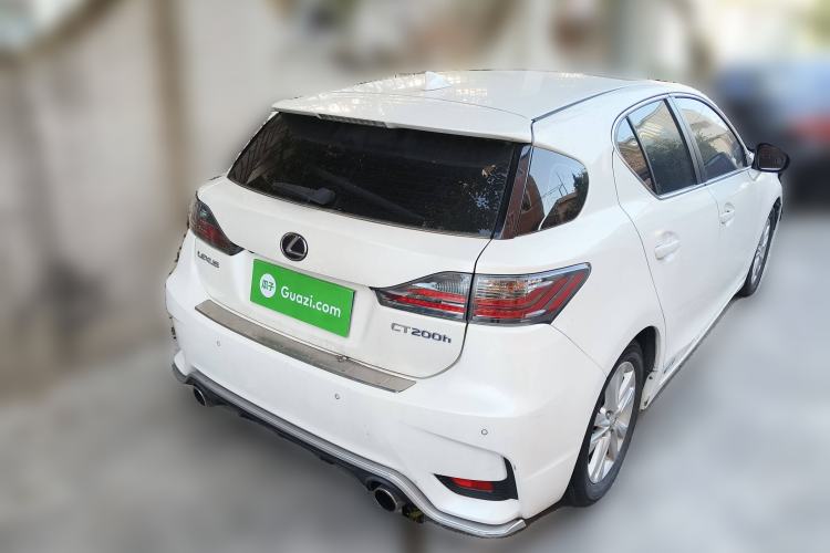 Used Lexus CT 2014 CT200h F-SPORT Monochrome Rear Right 45 Deg
